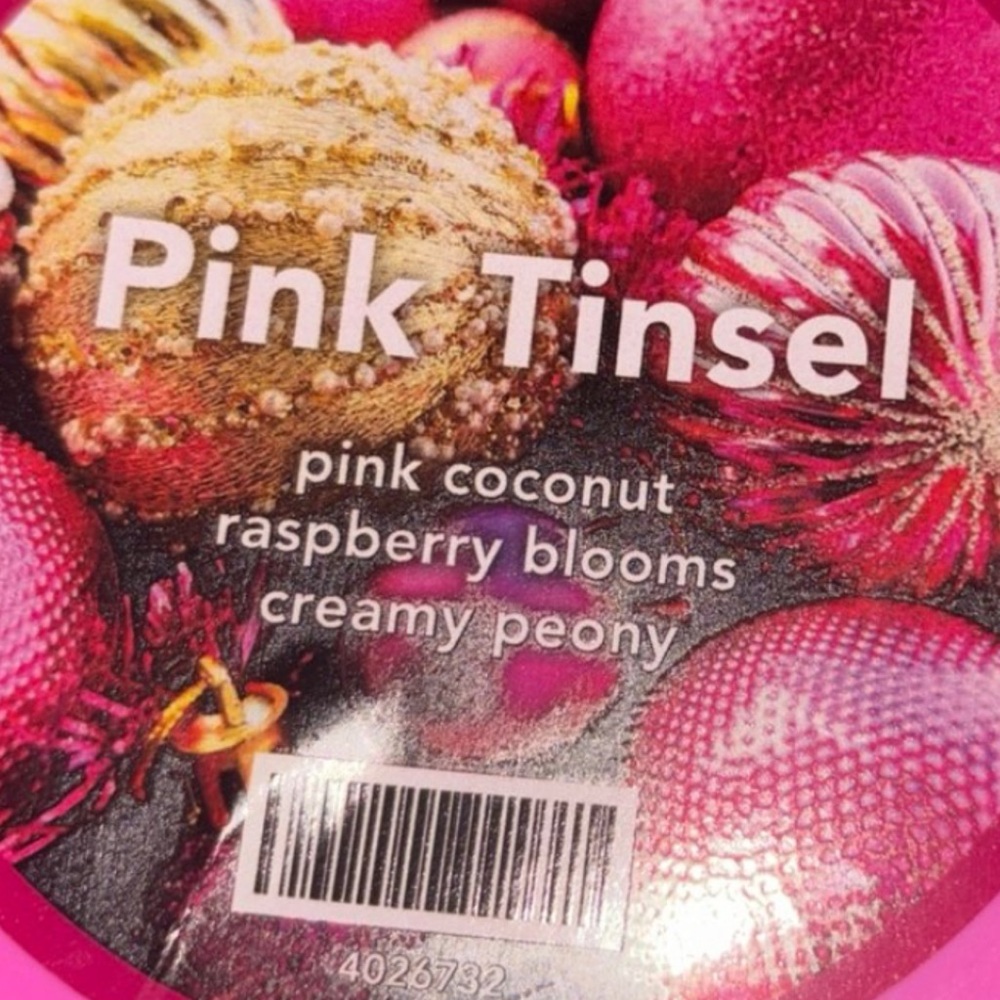 Pink Tinsel wax